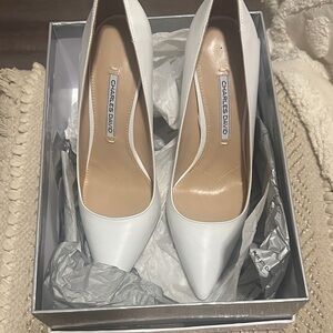 Charles David Women's Cream Heels